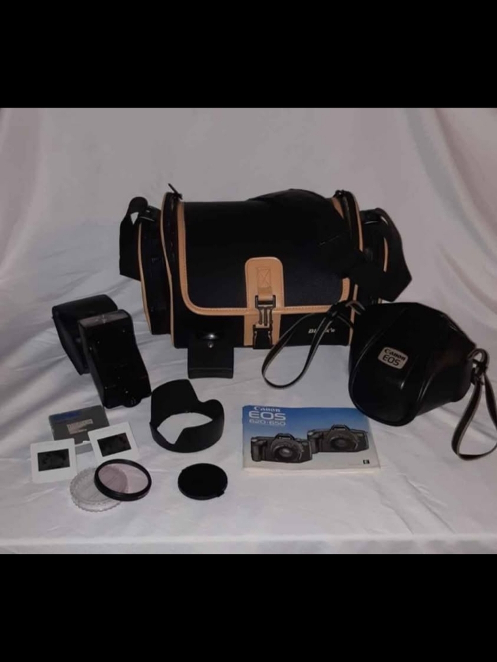 Canon Eos 620 / 650 Film Camera Bundle